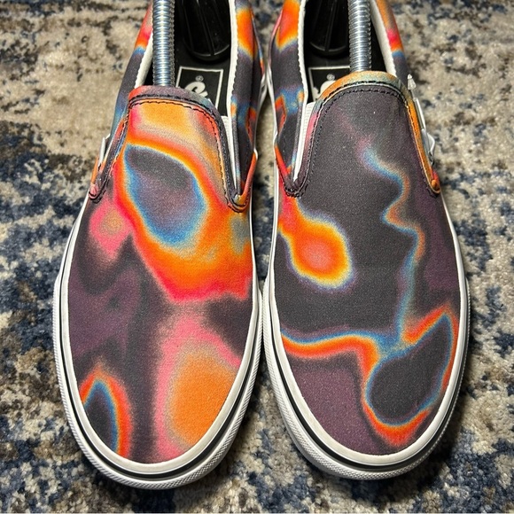 Vans Authentic Dark Aura Slip-On Sneakers Size 6.5 - Picture 5 of 10